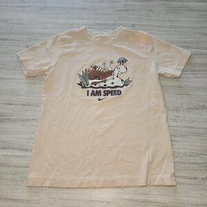 Nike I Am Spped Slug T Shirt Kids Cream Size Medium A2
